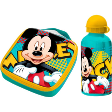  Thermo táska / snack doboz + ALU palack 400ml MICKEY MOUSE babaétkészlet