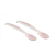 Thermobaby puha szilikon kanál (2 db) - Powder Pink