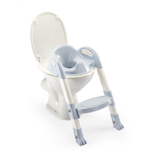 Thermobaby wc szűkítő lépcsős Kiddy Loo Fleur bleue kék bili