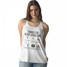  Things i do in my spare time - Női Atléta atléta, trikó