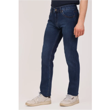  Thomas Jeans bőr betétes középkék férfi farmer nadrág férfi nadrág