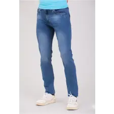  Thomas Jeans középkék koptatott férfi farmer nadrág férfi nadrág