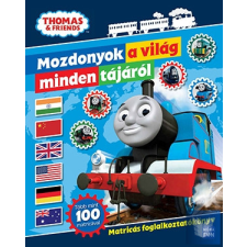  Thomas - Mozdonyok a világ minden tájáról - Matricás foglalkoztatókönyv gyermek- és ifjúsági könyv