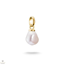 Thomas Sabo Charm Club Connect aranyozott édesvízi gyöngy charm medál - CC1282-430-14 medál