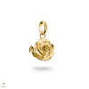 Thomas Sabo Charm Club Connect aranyozott Rózsavirág charm medál - CC1263-413-39