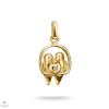 Thomas Sabo Charm Club Connect aranyozott szerelmes afrikai törpepapagáj pár charm medál - CC1240-414-14