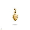 Thomas Sabo Charm Club Connect aranyozott szív csillaggal charm medál - CC1234-414-14
