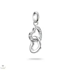 Thomas Sabo Charm Club Connect összefonódott szívek charm medál - CC1201-051-14 medál