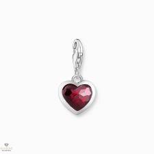 Thomas Sabo Charm Club piros szív charm - 2094-699-10 medál