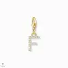 Thomas Sabo Charm Club "F" charm - 1969-414-14