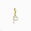 Thomas Sabo Charm Club "P" charm - 1979-414-14