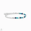 Thomas Sabo Charming Collection színes gyöngyökkel karkötő 19 cm - A2100-056-7-L19