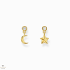 Thomas Sabo Sterling Silver Thomas Sabo Nap és Hold fülbevaló - H2293-414-14