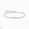 Thomas Sabo Sterling Silver Thomas Sabo Végtelen karkötő 19 cm - A2176-051-14-L19