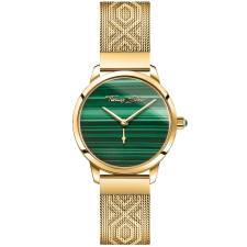 Thomas Sabo WA0365-264-211 Garden Spirit malachite Ladies Watch 33mm , karóra