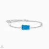 THOMAS SABO x HARIBO kék gumimaci kristályüveg karkötő 19 cm - A2151-052-1-L19