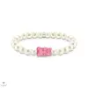 THOMAS SABO x HARIBO rózsaszín gumimaci gyöngy karkötő 15 cm - A2154-082-9-L15