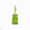 THOMAS SABO x HARIBO zöld gumimaci kristályüveg charm - 2192-413-6
