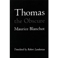  Thomas the Obscure – Maurice Blanchot idegen nyelvű könyv