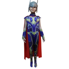 THOR Avengers jelmez, sisakkal, kalapáccsal szett gyerekeknek M méret jelmez