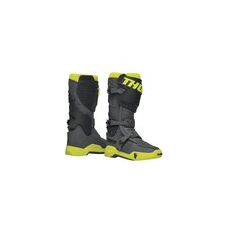 Thor MX csizma Thor Radiál szürke / neon sárga 43 motoros csizma