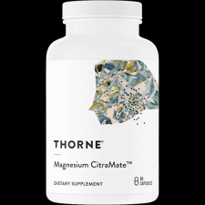 Thorne Magnézium citramát, Magnesium Citramate, 90 db, Thorne vitamin és táplálékkiegészítő