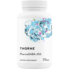 Thorne PharmaGABA, stressz ellen, 250mg, 60 db, Thorne gyógyhatású készítmény