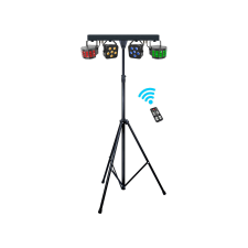  Thunder PARTYBAR202 2x RGBW LED PAR + 2x RGBW Derby fényeffekt szett világítási kellék