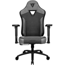 THUNDERX3 EAZE Valódi bőr/Műbőr Gamer szék - Fekete forgószék