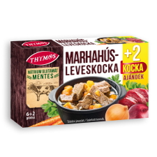 Thymos leveskocka marhahús n.g.mentes 6+2 grátisz 80 g alapvető élelmiszer