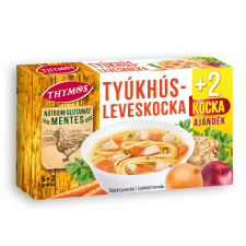  Thymos leveskocka tyúkhús n.g.mentes 6+2 grátisz 80 g alapvető élelmiszer