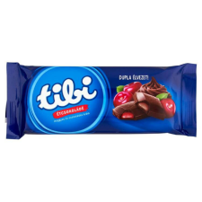 TIBI ÉTCSOKOLÁDÉ MEGGYES 90G csokoládé és édesség