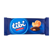 Tibi táblás étcsokoládé kajszikrémes -90g csokoládé és édesség
