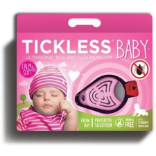 TickLess Baby ultrahangos kullancs- és bolhariasztó babáknak és kisgyerekeknek (Rózsaszín) elektromos állatriasztó