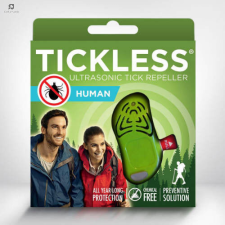  Tickless Human ultrahangos kullancsriasztó minden korosztály számára - zöld élősködő elleni készítmény kutyáknak