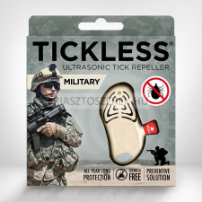 Tickless MILITARY Beige hordozható kullancsriasztó készülék emberek számára elektromos állatriasztó