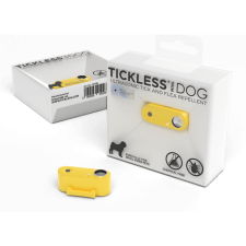 TickLess Mini Dog újratölthető, ultrahangos kullancs- és bolhariasztó készülék kutyáknak, sárga (DOG23M) élősködő elleni készítmény kutyáknak