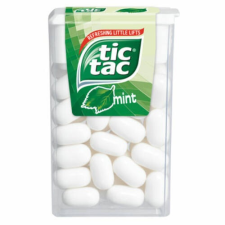  TicTac Mint Mentolos Ízű Cukordrazsé 18 g csokoládé és édesség