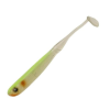  Tiemco PDL Super Tail Eco 4" 10cm Crystal Chartreuse gumihal 6 db/csg