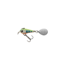 Tiemco SPINNERTAIL TIEMCO RIOT BLADE S 20mm 5gr 102 Holo Chartreuse Back Yamame csali