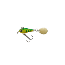 Tiemco SPINNERTAIL TIEMCO RIOT BLADE S 25mm 9gr 103 Holo Green Gold Yamame csali