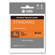  Tiemco Standard Tapered Leader 7,5ft 4X vékonyodó legyező előkezsinór horgászzsinór