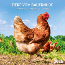  Tiere vom Bauernhof 2026 naptár, kalendárium