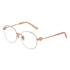 TIFFANY TF1161D 6215 Pink On Rose Gold Demo Lens szemüveg