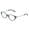 TIFFANY TF2225D 8285 Black On Crystal Tiffany Blue Demo Lens szemüveg