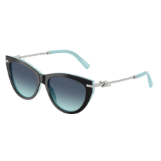 TIFFANY TF4253 80559S Black On Tiffany Blue Azure Gradient Blue napszemüveg