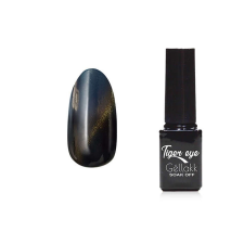 Tiger eye géllakk 5ml #875 Fekete - éjkék lakk zselé