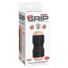  Tight Grip Pussy & Ass Masturbator  Black/Light maszturbátor