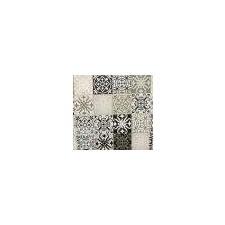 Tiles fekete-fehér fólia, bútorfólia, öntapadós tapáta 45 cm x 15m tapéta, díszléc és más dekoráció
