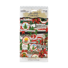 Tim Holtz Díszítőelem, Sticker Book Christmas / Idea-ology Tim Holtz Christmas (1 csomag) matrica